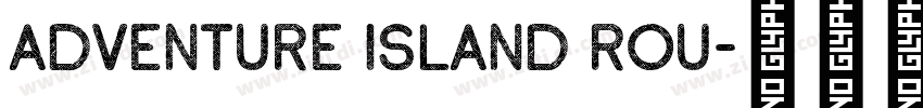 Adventure Island Rou字体转换